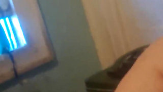 Husband Fingers Wife's Asshole While She Rubs Her Clit