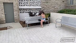 Gotfilled Lana Smalls gets spread out and filled up