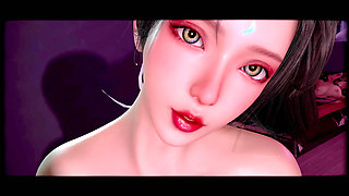 3D Big Boobs Asian Stripper Got Fucked so Hard by BBC