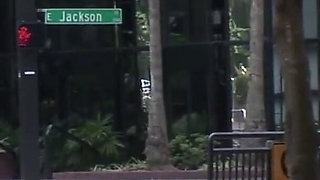 Brooklyn Gets Naked in the Middle of Downtown Tampa