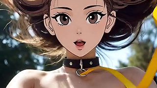 POV of Pleasing Your Big Breast Stepdaughter in Public Park