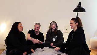 College Amateur Girls Throw Group Sex Party