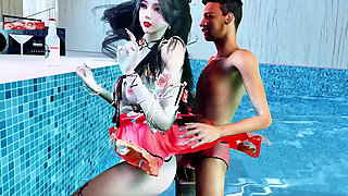 Codebreaker Girl with Divine Curves- 3D Animation Hentai