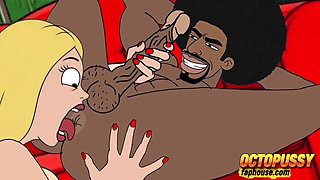 Black Plumber Fucks Married Housewife Behind Her Cuckold Husband's Back
