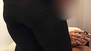 Busty Girlfriend Convincing Her Boyfriend to Fuck by Giving Him a Good Cock Blowjob