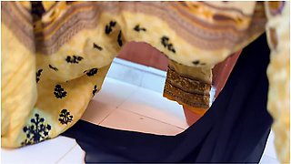 Arab Hot Maid Stuck: Please Hurry Up & Fuck My Big Ass Then Get Me Out Of Under Bed