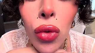 Seductive Trans Girl Plays With Her Hard Dick