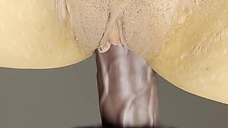 Pinay MILF Fuck Machine DP to Squirting Swallow - Lexxi Wett