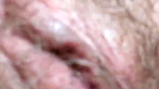 Rubbing the Clit, Clit Orgasm, Hot Mom, Hairy Pussy