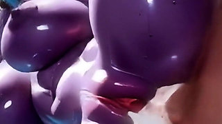Busty Sorceress Gets a Huge Creampie After Getting Fucked in Her Ass and and Pussy