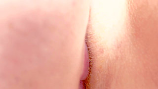 Asmr Perfect Redhair Pussy Licking Orgasm Close up