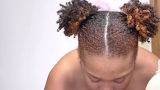 Hot Black Maid Does Some Webcam Black and Ebony