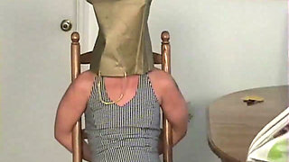 Some Girls Just Need a Lesson! Paper Bagging Lezdom!