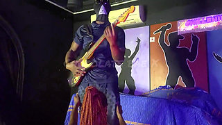 Watching This Bull Perform, Seeing the Bulge in His Pants Got Me Hot Sucked Him off Right on Stage!