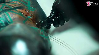 Latex lesbian fun with Anuskatzz, Miss Flora, and Lisa