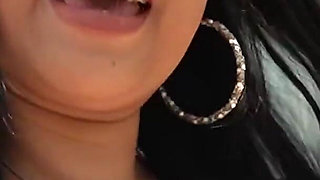 Gorgeous Asian Girl Maki Gobbles up the Bwc by the Pool