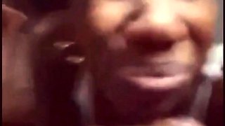 Ebony Amateur's Massive Facial