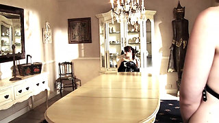 Fetish Kitties Scene-3_lesbian Orgy with Strapon Enjoying Together in Latex Lingerie