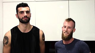 Aussie Anal While Jerking Off