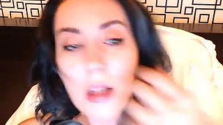 Brunette toying pussy: Amateur, Eporner  Cam Porn