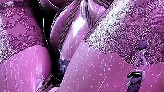 3D Goddess of Night Temptation - 3D Animation Hentai