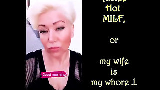 After Dancing to Her Heart's Content, My Slut Wife Decides to Masturbate! Come on, My Sweet Bitch! Show Us What You Can!