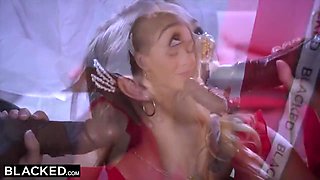 Threesome Sex With Flat-chested Teen 18+ Naomi Swann