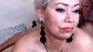 Russian Blonde AimeeParadise Fucks Peter Doggy Style After 45 While Cowgirl Rides His Cock