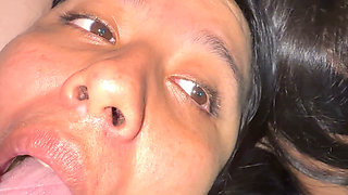 Flash & Suck FaceTime POV: Showing Our Loaded Milky Boobs on Camera