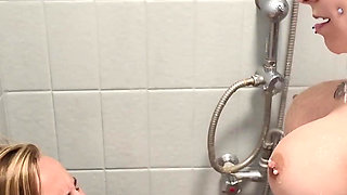 Big Titty Cutie Shower Sex