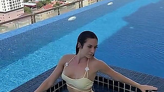 Bikini Tease, Tits Cleavage, Feet, Tits Flash