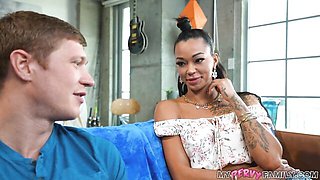 My Pervy Family featuring Harley Dean's big cock porn