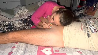 Cuckold Husband Pounds Wife with Best Friend