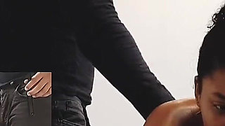 Stepdaughter Receives Her First Spanked with Kitchen Spatula
