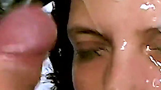 Brunette cum ass fuck slut