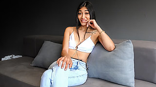 Sexy 18yo Latina Tight Pussy SLAMMED ROUGH By Pervy BWC American Producer