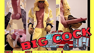 Fire Fighter Has a Big Cock and Cumshot
