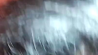 Father in Law's Gigantic Dick Hangs Out Under His Sarom for Step Daughter