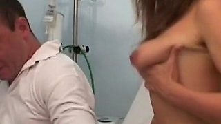 Doctor Piss - Filthy Nurse Pepper Pew Fucked Hard by Tim Wetman and His Colleague Tom