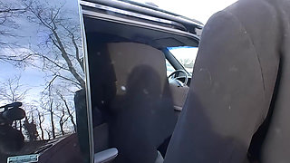 Horny Sluts Sucking Cock in Car - Wild Group Sex Orgy