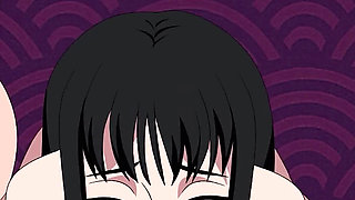 Naruto: Kunoichi Trainer - Hot Orgy. Perfect Body Big Ass Teens Sluts Suck a Big Cock and Get Their Little Pussies Creampied