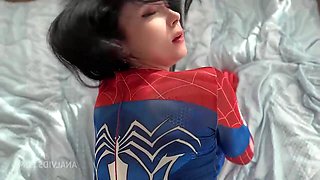 Passionate Spider Woman Vs Anal Fuck Lover Black Spider-Girl (1080) F5yb - Double penetration