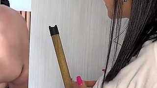 A Cleaning Lady Interrupts a Couple Having Sex and Joins Them for an Incredible Threesome