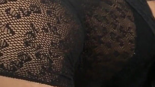 Skinny and Sexy Girl Sucks Dick, Gives Footjobs, and Fucks in a Gloryhole!