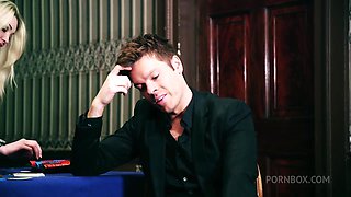 High Roller Fucks The Horny Casino Attendant In The Ass