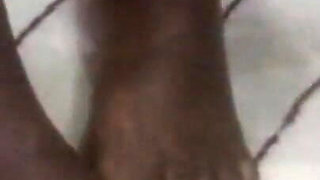 African Ebony Feet Fetish Petite Oiled Teen 18 Sitting