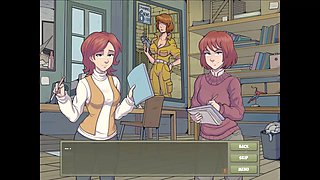 Old, old hunter, cartoon