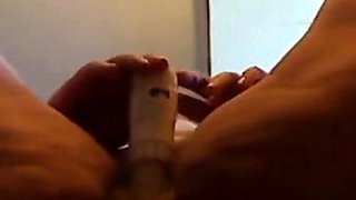 Granny's Solo Dildo Adventure