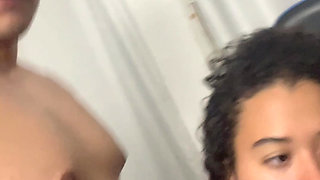 My friend at home I like his cock