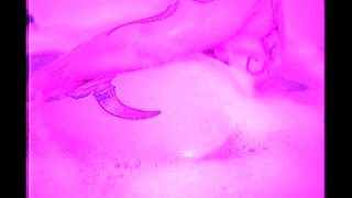 Big Boobed Blonde Masturbates With A Dildo In The Bathroom